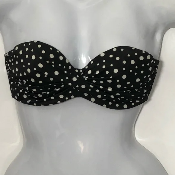 VICTORIAS SECRET molded cups strapless bikini top great for summer - Picture 1 of 9